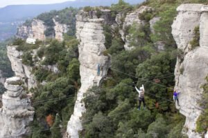 Vía ferrata dels Patacons- La Mussara